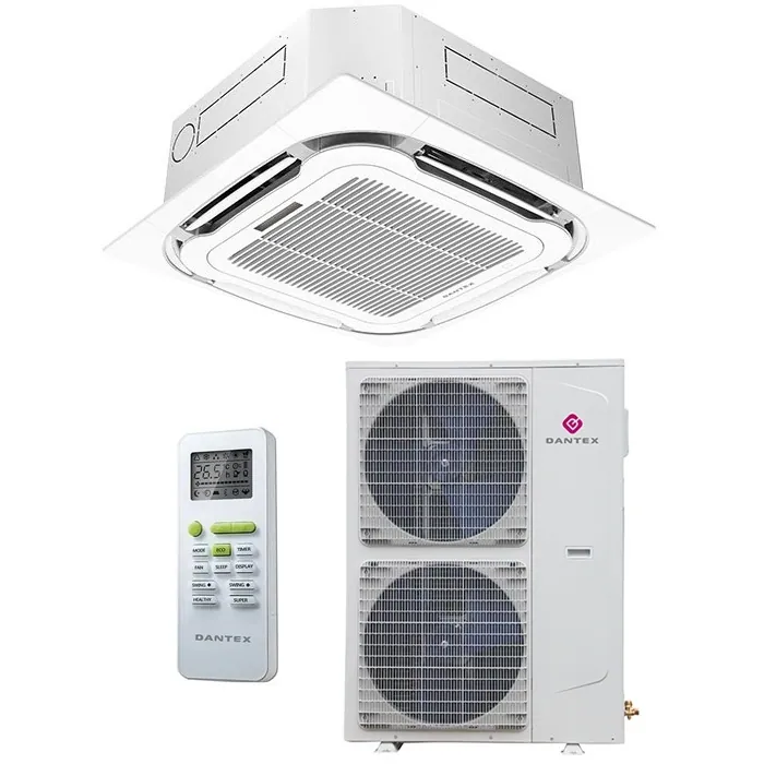 Инверторный кассетный кондиционер (сплит-система) Dantex RKD-48UHANI / RKD-48HANIE-W