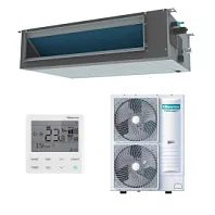 Канальный кондиционер (сплит-система) Hisense AUD-85UX4RPH8 / AUW-85U6RZ8 Wi-Fi