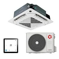 Инверторный кассетный кондиционер (сплит-система) Kentatsu KSVB70HZRN1W / KSUNB70HZRN1