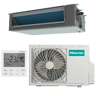 Канальный кондиционер (сплит-система) Hisense ADT-09UX4RBL8 / AUW-09U4RS8 Wi-Fi