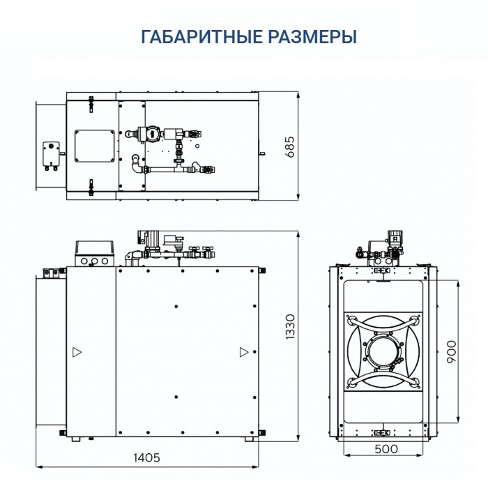 Приточная установка Turkov Capsule 8100 W 4R