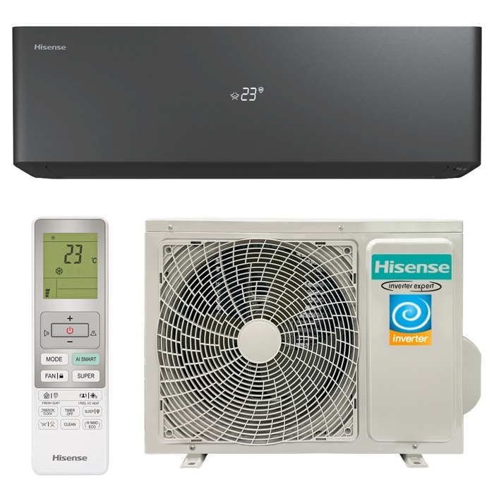 Инверторный настенный кондиционер (сплит-система) Hisense AS-18UW4RBVQH01(B)