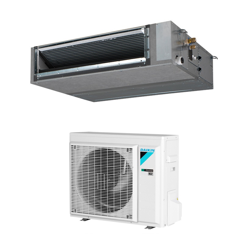 Инверторный канальный кондиционер (сплит-система) Daikin FBA60A9 / RZAG60B с зимним комплектом (-40)