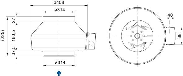 Изображение для товара Systemair K 315 L Sileo