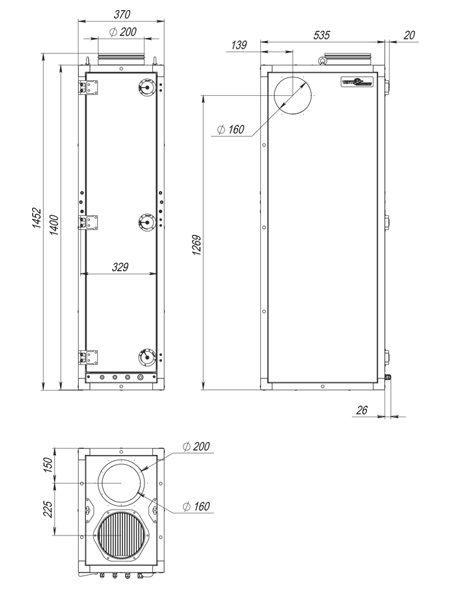 Изображение для товара VentMachine ПВУ-500 EC GTC