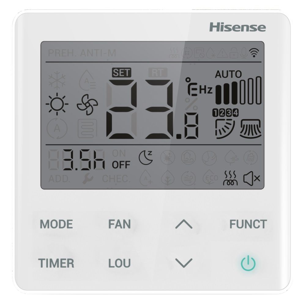Канальный внутренний блок мультисплит-системы Hisense ADT-12UX4RBL8 Wi-Fi