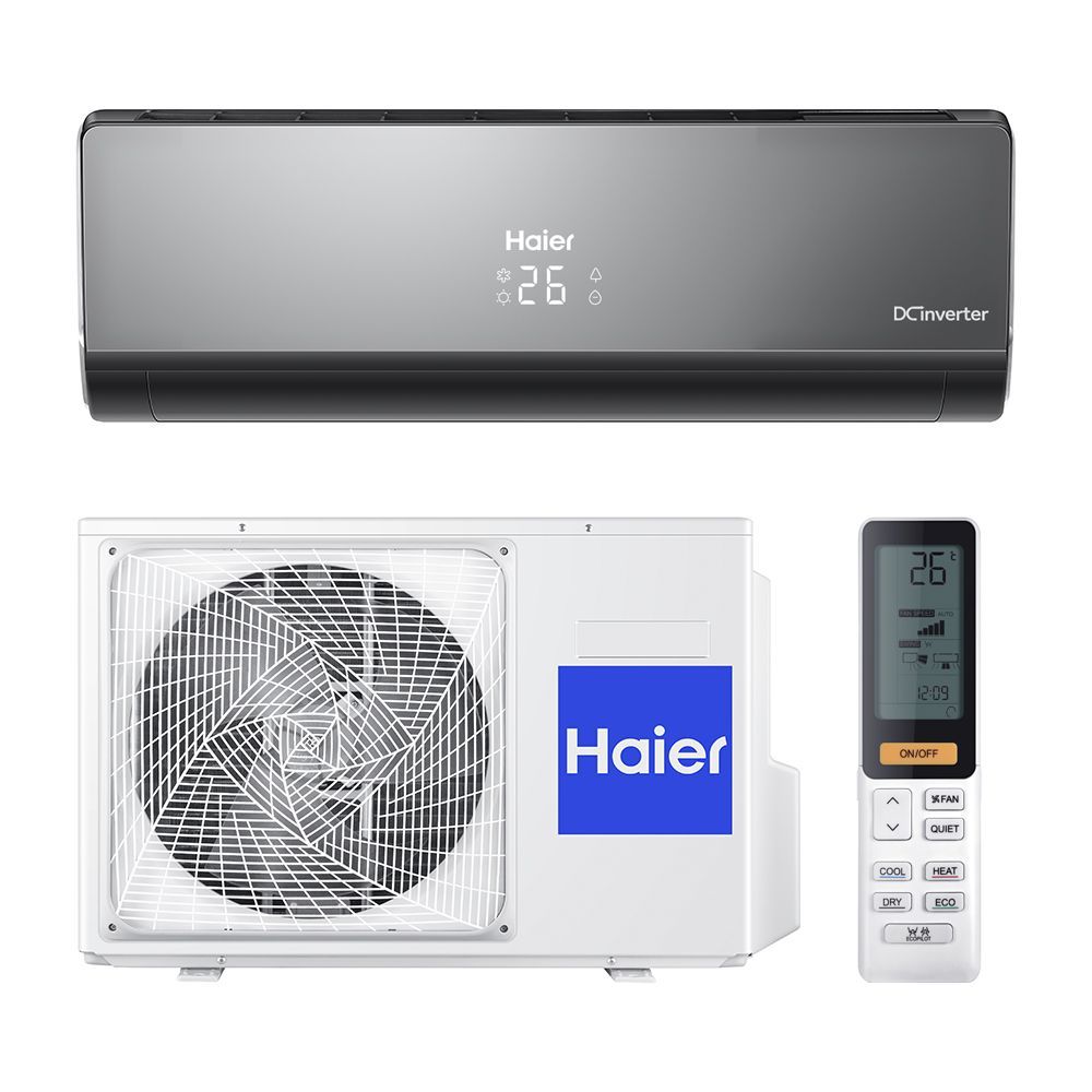Инверторный настенный кондиционер (сплит-система) Haier AS12NS6ERA-B / 1U12BS3ERA Wi-Fi