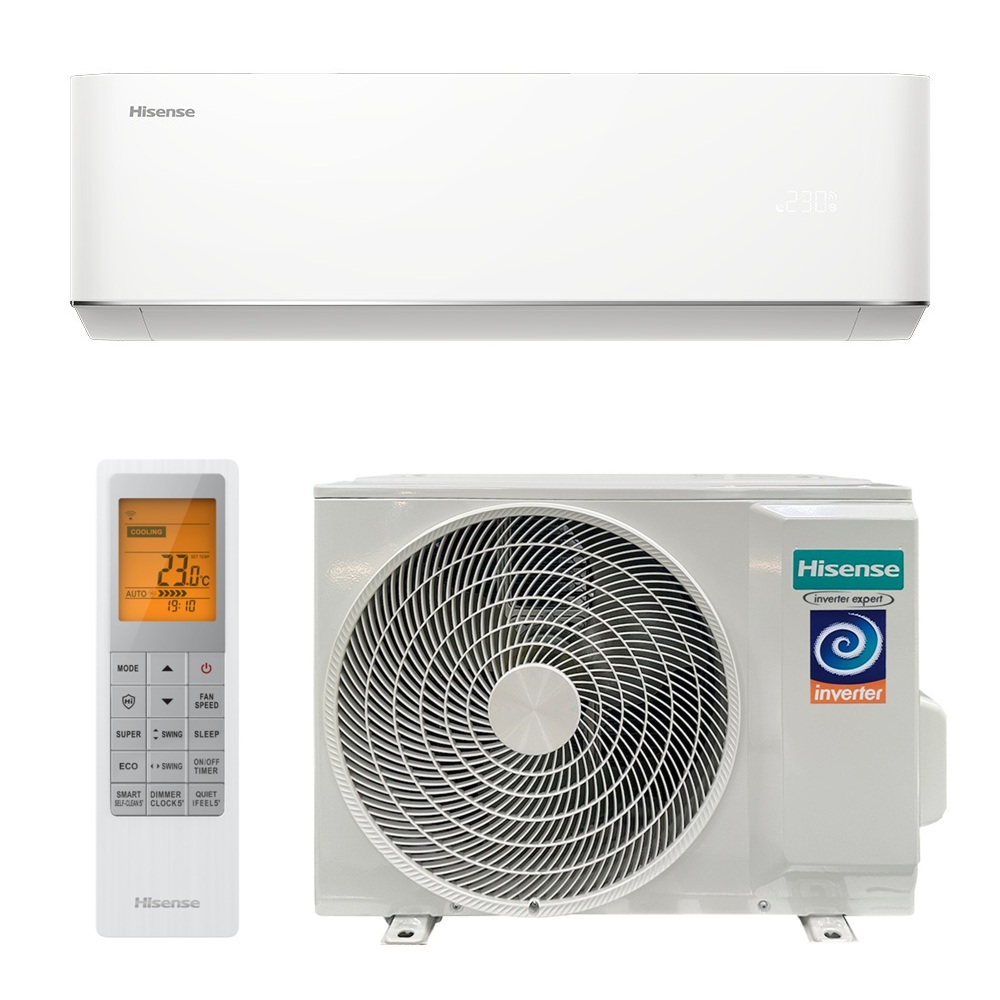 Инверторный настенный кондиционер (сплит-система) Hisense AS-18UW4RXPHC00