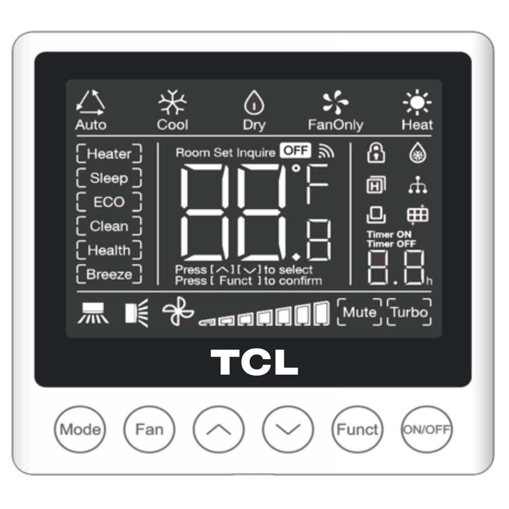 Инверторный канальный кондиционер (сплит-система) TCL TCC-24D1HWH/DVI(05) / TCC-24HH/DVO(05)