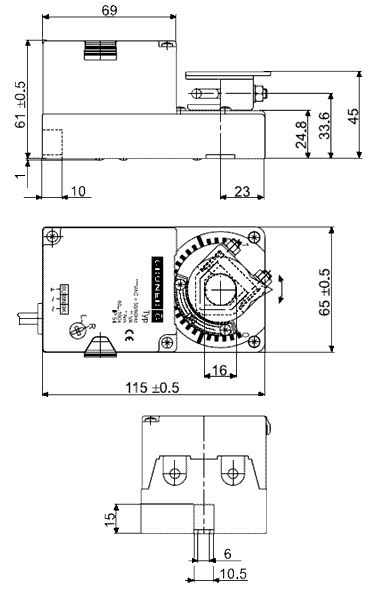 Привод Gruner 227C-024-15