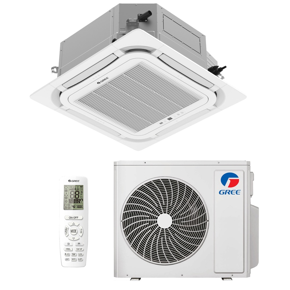 Кассетный кондиционер (сплит-система) Gree GUD100T1/A-S