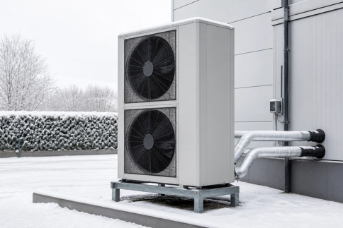 Иллюстрация для статьи Тепловые насосы воздух-вода с EVI: работа при −25 °C