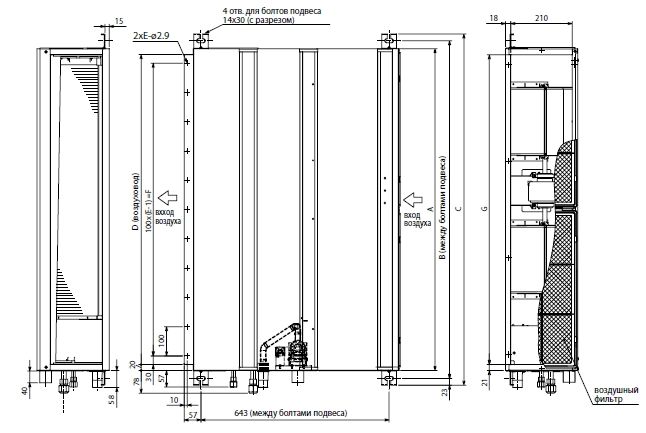 Изображение для товара Mitsubishi Electric PEAD-RP100JAQ