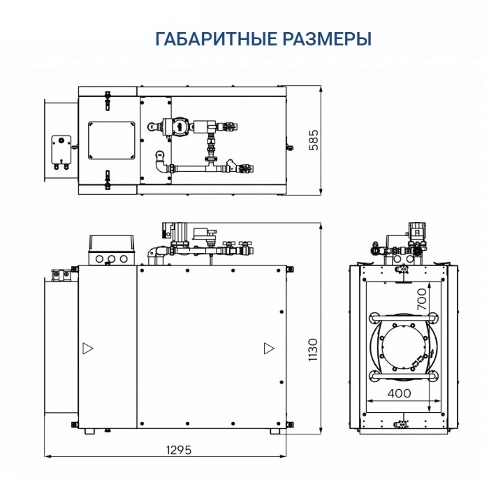 Приточная установка Turkov Capsule 5100 W 4R