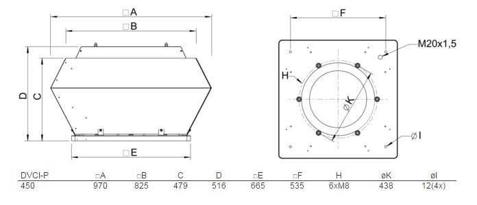 Изображение для товара Systemair DVCI 450-P