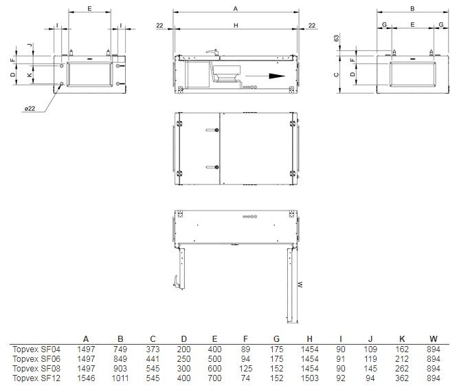Изображение для товара Systemair Topvex SF06 EL 13,7kW