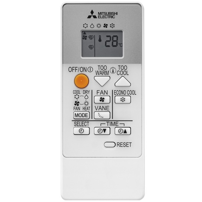 Инверторный настенный кондиционер (сплит-система) Mitsubishi Electric MSZ-HR35VFK / MUZ-HR35VF