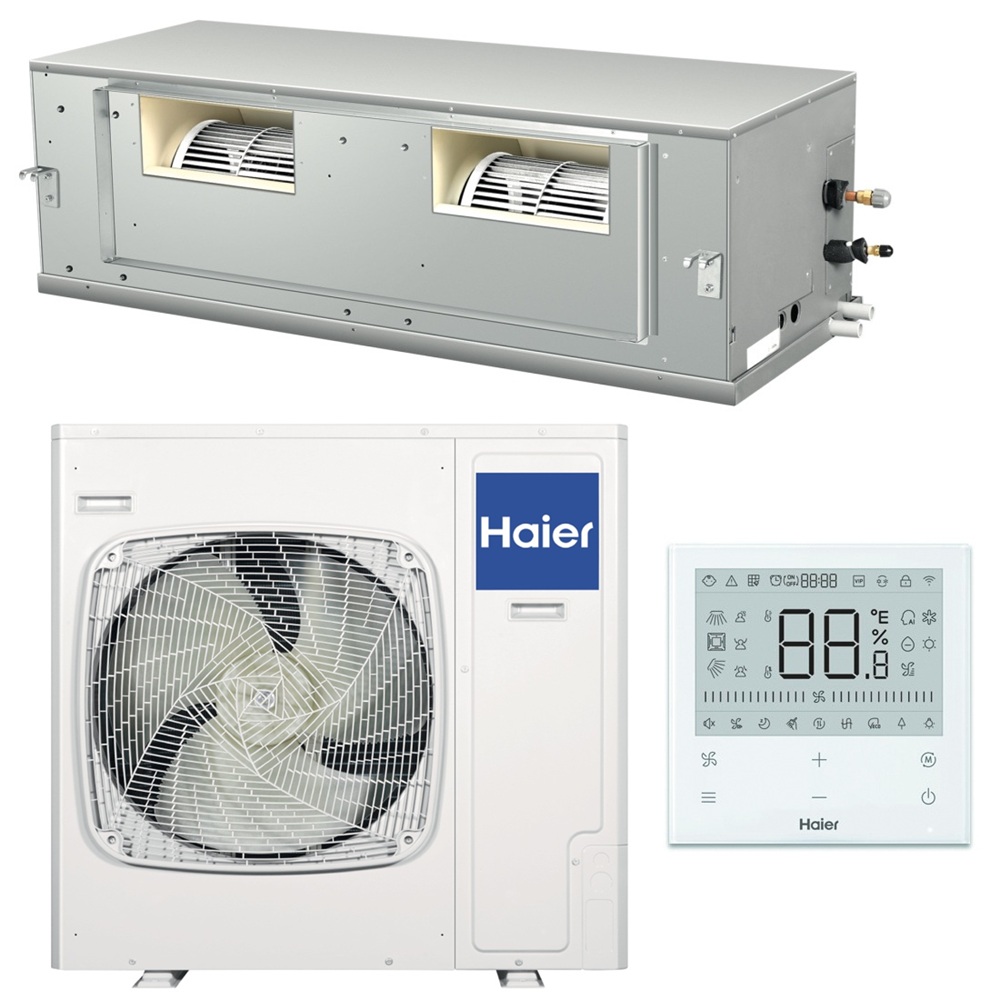 Канальный кондиционер (сплит-система) Haier ADH140H1ERG / 1U140S2SN2FA