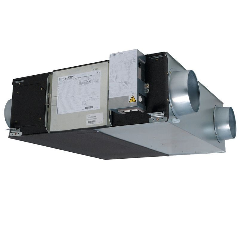 Приточно-вытяжная установка с рекуператором Mitsubishi Electric LGH-35RVX-E