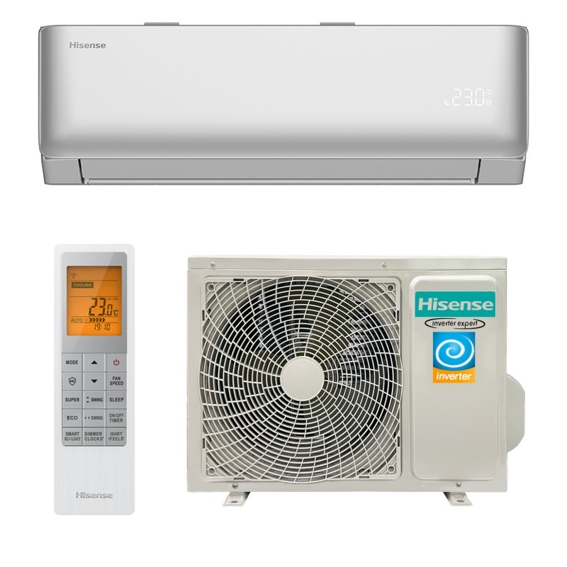 Инверторный настенный кондиционер (сплит-система) Hisense AS-10UW4RLCHD00(S)