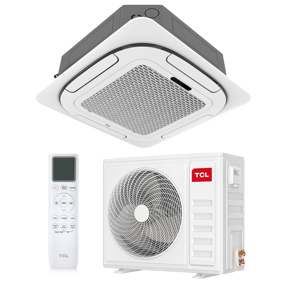 Кассетный кондиционер (сплит-система) TCL TCC-24CHRH/DVI(05) / TCC-24HH/DVO(05)