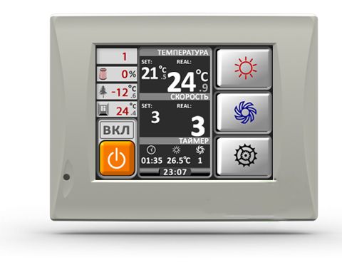 Приточная установка Komfovent ОТД-S-500-F-HW-M5/M5-GTC