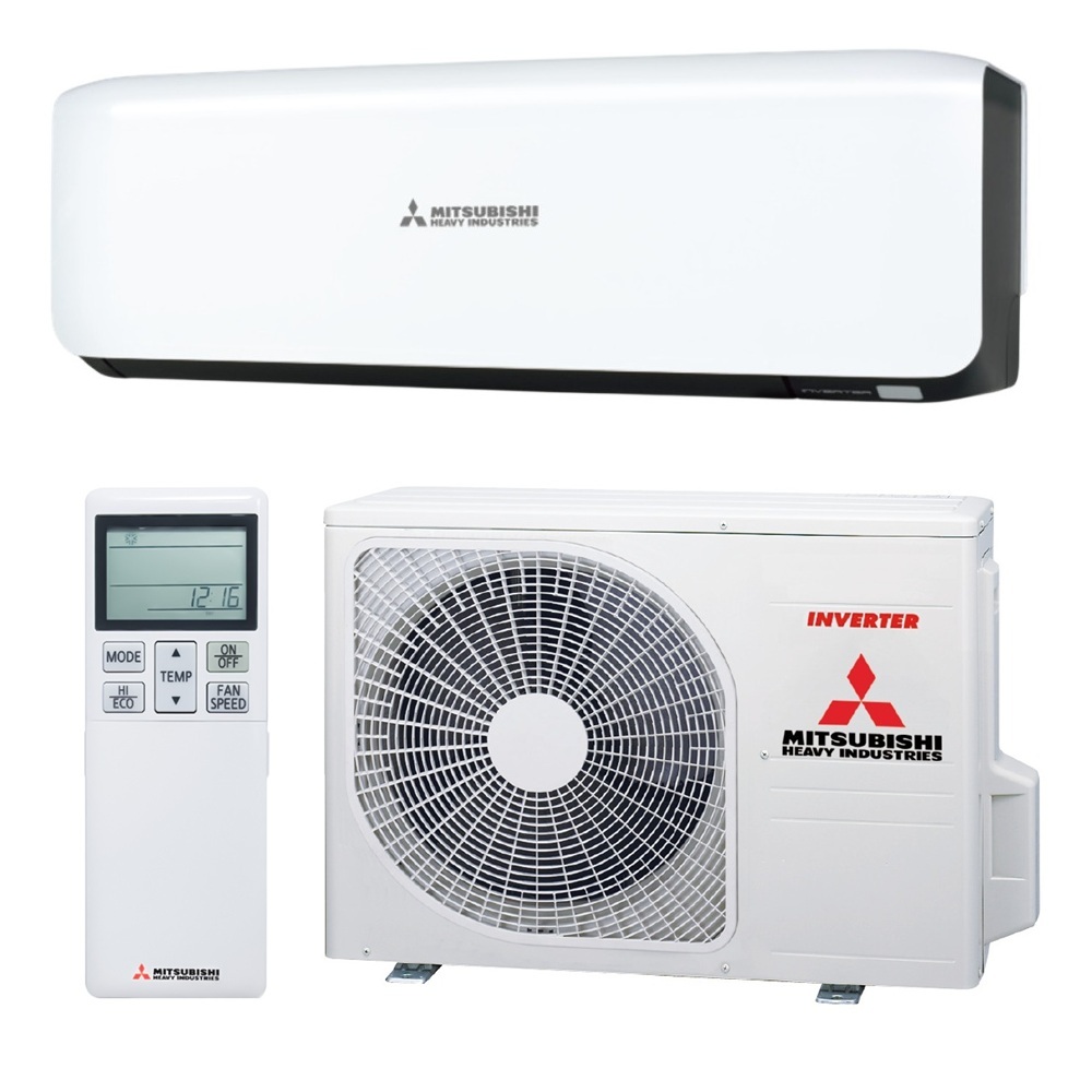 Инверторный настенный кондиционер (сплит-система) Mitsubishi Heavy Industries SRK25ZS-WFB / SRC25ZS-W2