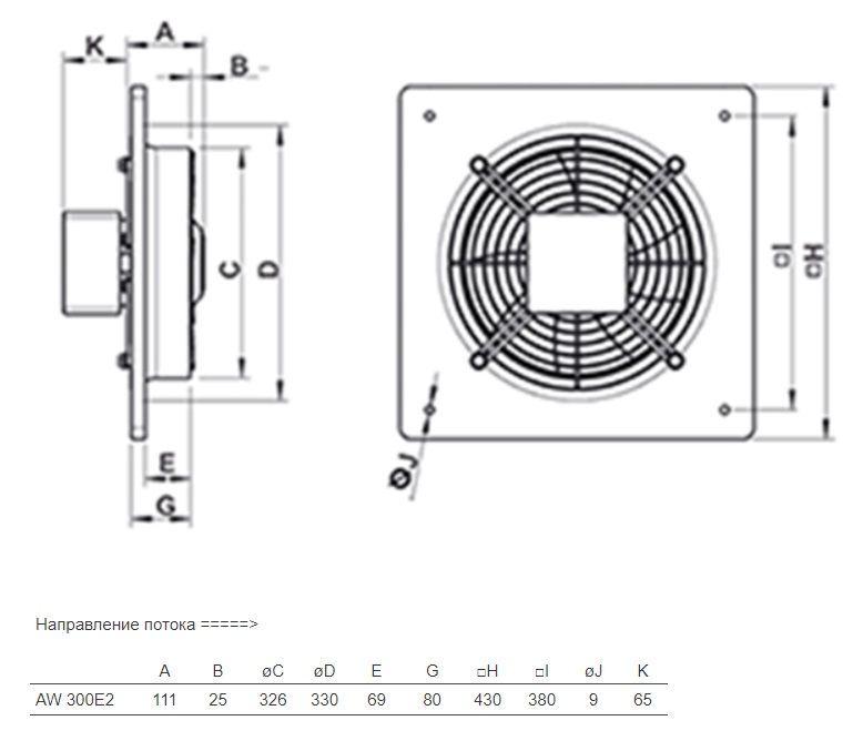 Изображение для товара Systemair AW 300E2-K