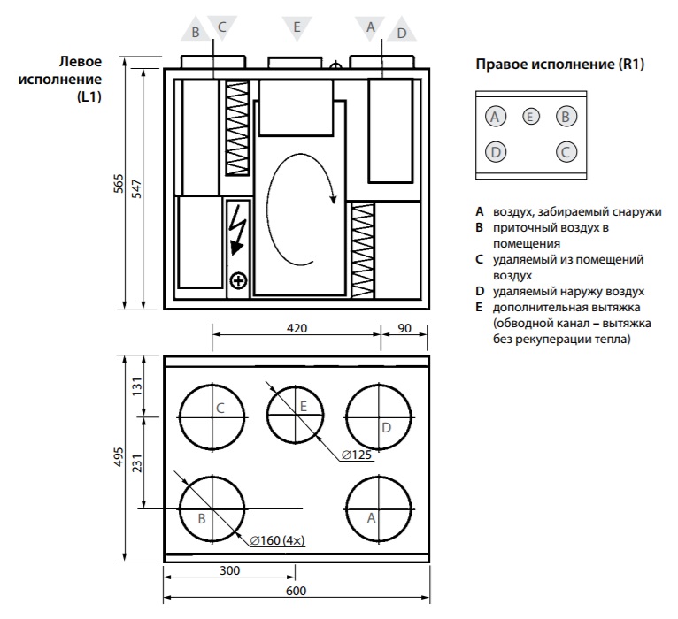 Изображение для товара Komfovent Domekt R 400 V