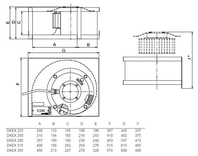 Изображение для товара Systemair DKEX 355-6