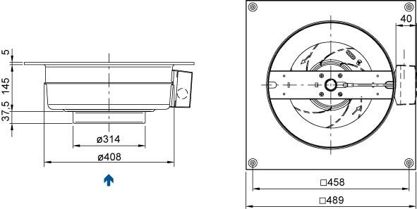 Изображение для товара Systemair KV 315 L sileo