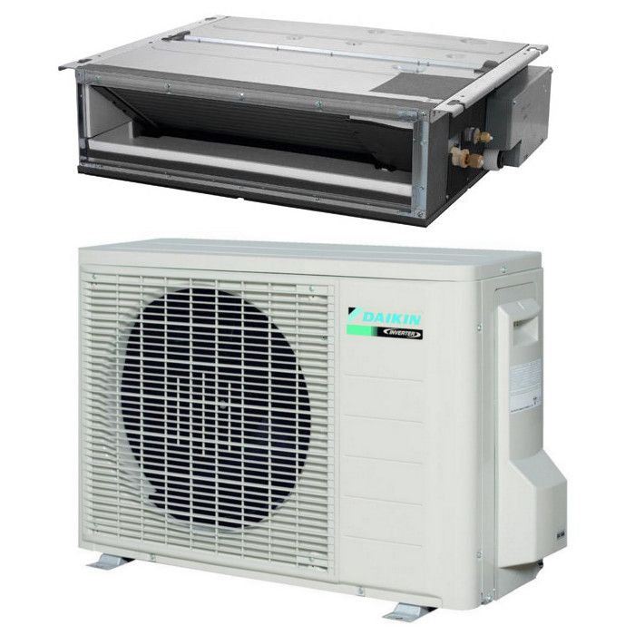 Инверторный канальный кондиционер (сплит-система) Daikin FDXM25F9 / RXM25A