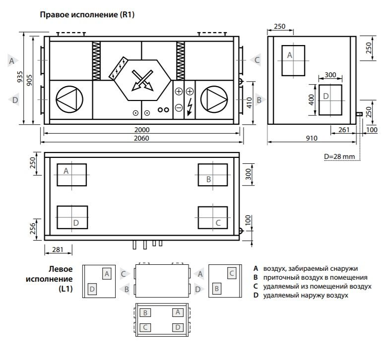 Изображение для товара Komfovent Verso CF 2300-UH-E