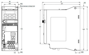 Изображение для товара Danfoss VEDA Drive VF-51 22 кВт ABA00014