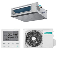 Канальный кондиционер (сплит-система) Hisense AUD-36HX4RFM2 / AUW-36H6RK2