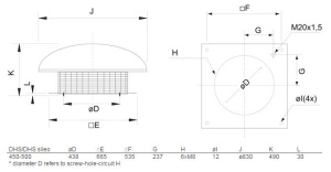 Изображение для товара Systemair DHS 450E6 sileo