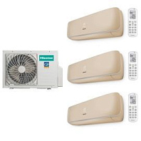 Мульти-сплит-система Hisense AMW3-24U4RJC / AMS-09UW4RVETG00(С)x3 Мульти-сплит-система Hisense AMW3-24U4RJC / AMS-09UW4RVETG00(С)x3
