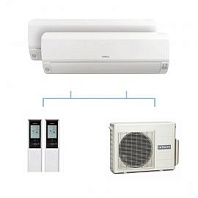 Мульти-сплит-система Hitachi RAM-33NP2E / RAK-15QPEx2 Мульти-сплит-система Hitachi RAM-33NP2E / RAK-15QPEx2