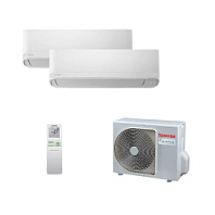 Мульти-сплит-система Toshiba RAS-2M18G3AVG-E / RAS-B10CKVG-EEx2 Мульти-сплит-система Toshiba RAS-2M18G3AVG-E / RAS-B10CKVG-EEx2