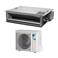 Инверторный канальный кондиционер (сплит-система) Daikin FDXM35F9 / RZAG35B