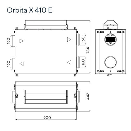 Изображение для товара Turkov Orbita X 410 1/1,5E