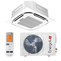 Инверторный кассетный кондиционер (сплит-система) Energolux ESAC24C7_AR1 / ESAU24U7_AR1-WS30 с зимним комплектом (-30)