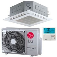 Кассетный кондиционер (сплит-система) LG CT12R / UU12WR Кассетный кондиционер (сплит-система) LG CT12R / UU12WR