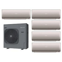 Мульти-сплит-система Casarte 5U125CM1/R3 / CAS25CX1/R3-Gx5 Мульти-сплит-система Casarte 5U125CM1/R3 / CAS25CX1/R3-Gx5