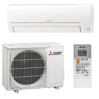 Инверторный настенный кондиционер (сплит-система) Mitsubishi Electric MSZ-HR25VFK / MUZ-HR25VF