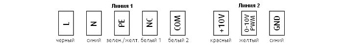 Схема подключения вентилятора Systemair KBR 280EC